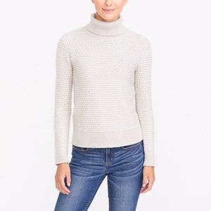 J. Crew Textured Turtleneck Sweater